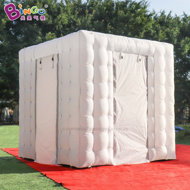 Event Party LED Inflatable Photo Booth Enclosure Camera Inflatable 360 Photo Booth Tent Nightclub