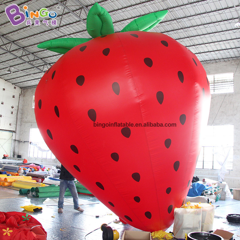 Inflatable Strawberry for Event Decoration Blow Up Fruit Balloon