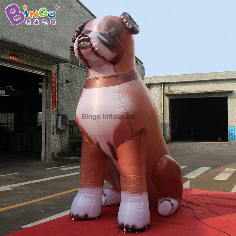 Customized 3.5mH inflatable dog for event decoration giant inflatable bulldog for advertising display