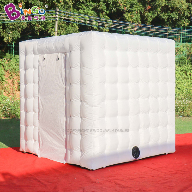 Event Party LED Inflatable Photo Booth Enclosure Camera Inflatable 360 Photo Booth Tent Nightclub