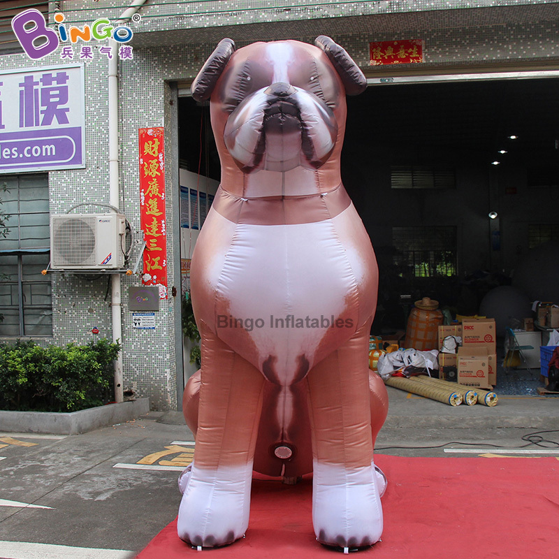 Customized 3.5mH inflatable dog for event decoration giant inflatable bulldog for advertising display