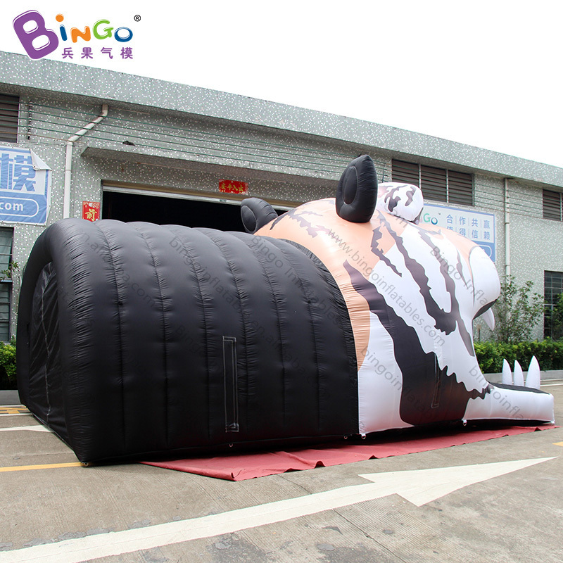 Factory custom made giant inflatable football tunnel tent inflatable mascot tunnel for football game