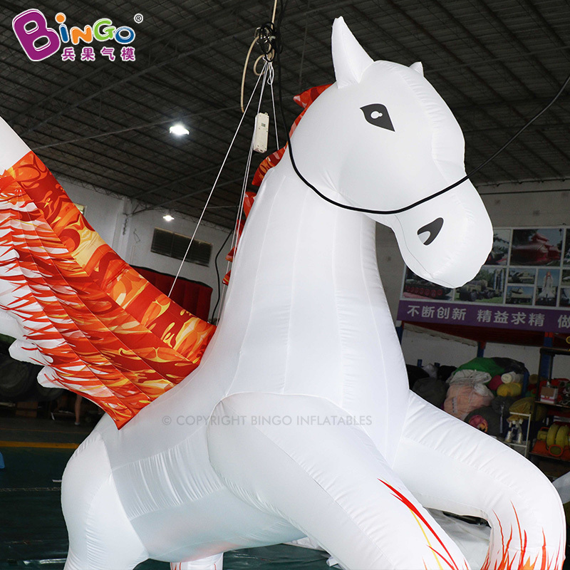 Outdoor Advertising Inflatable Flying Horse Jumps Inflatable Horse Cartoon Toy Inflatable Jumping Horse