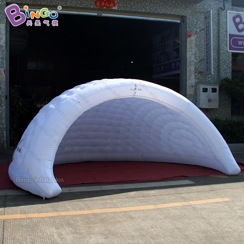 FREE SHIPPING 4X3.4X2 meters inflatable igloo camping tent / outdoor garden igloo / inflatable igloo dome