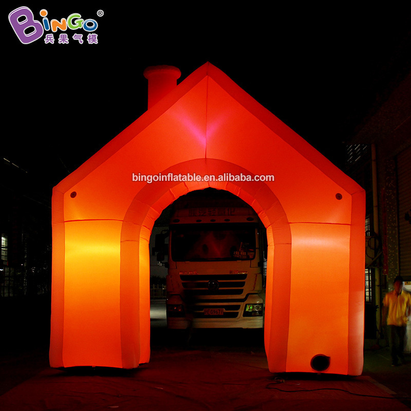 Good Quality advertising inflatable candy arches giant inflatable Christmas archway for outdoor decoration