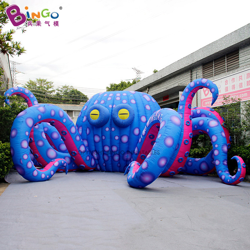 2024 Bingo Inflatable DJ Octopus Concert Party Decoration Giant Inflatable Octopus Tentacles Tent