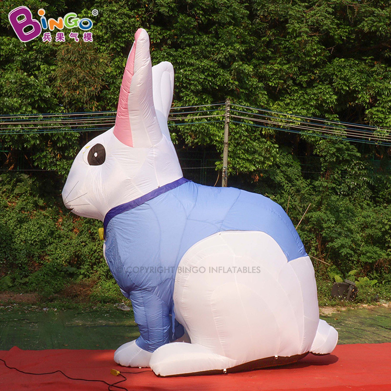 2024 Bing Inflatable Easter Rabbit Mascot Cartoon Bunny Custom Giant Inflatable Rabbit