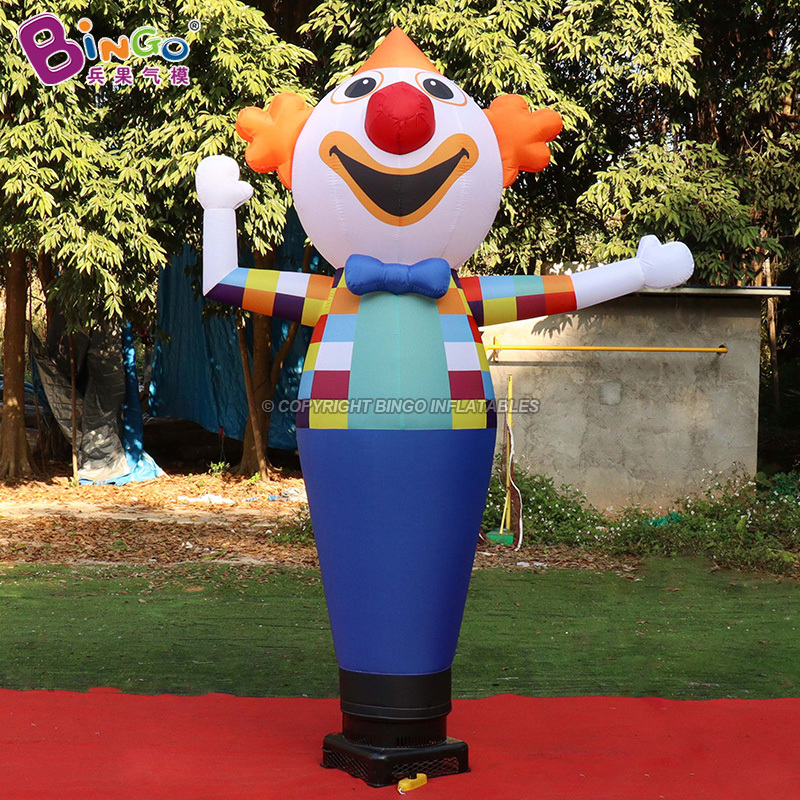 Personalized Inflatable Clown Toys Air Dancer For Children Event Decoration Clown Costume Figure Sky Dancer Tube Balloon