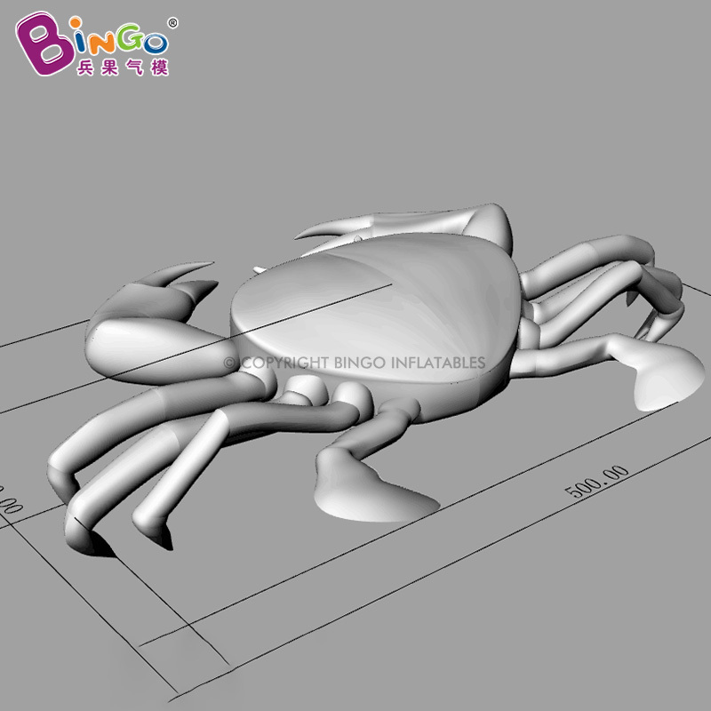 Bingo Decoration Inflatable Advertising Carb Model Inflatable Cartoon Toys Giant Inflatable Crab Balloon