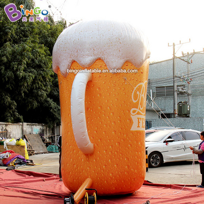 Hot Sale Customized Giant Inflatable Beer Mug Inflatable Model For Club Party Bar Advertising Decoration