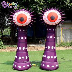 Giant advertising inflatable cartoon monster Bingo inflatable eye monster for event decoration 3m