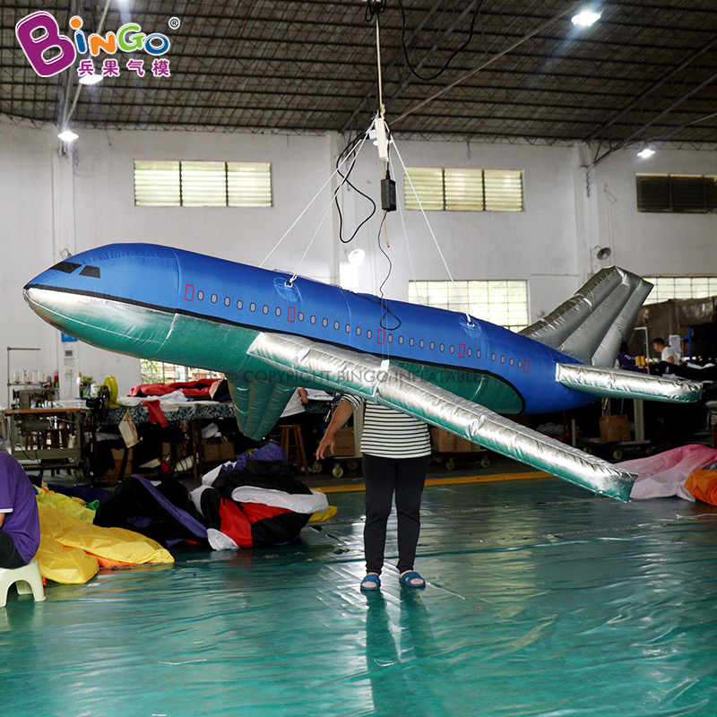 Free Delivery inflatable airplane decorations advertising giant inflatable aircraft