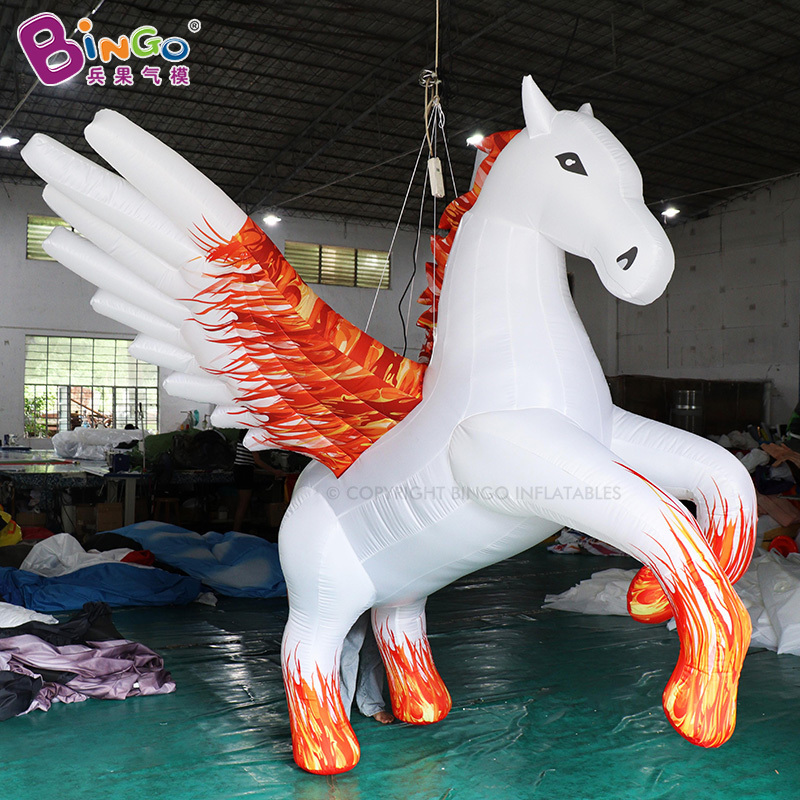 Outdoor Advertising Inflatable Flying Horse Jumps Inflatable Horse Cartoon Toy Inflatable Jumping Horse