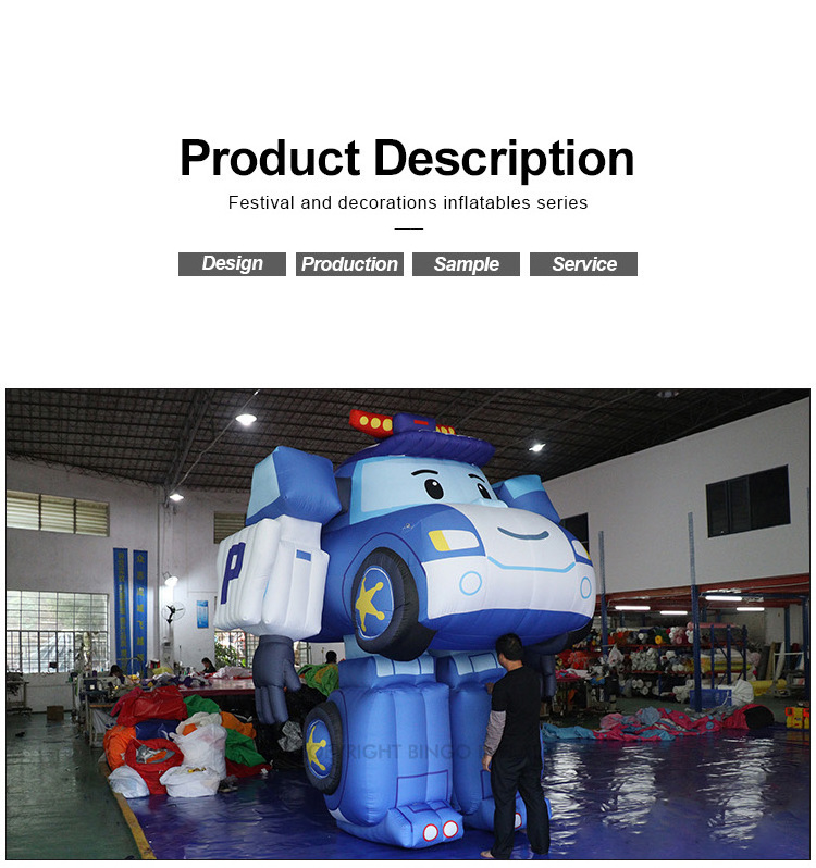 Custom Inflatable Design Car Toys Model Inflatable Advertising Cartoon Car Model Giant Inflatable Car