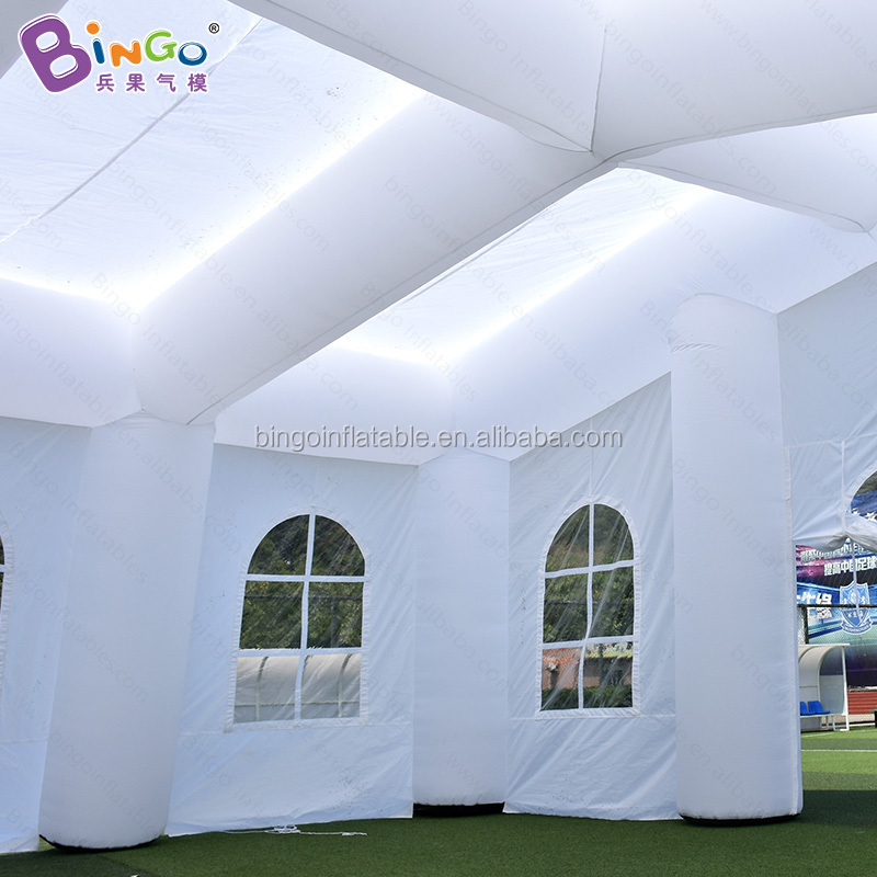 New Wedding white 10x10 m Large inflatable church tent for sale