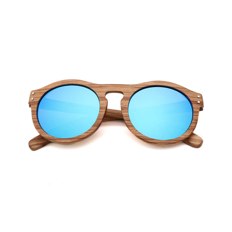 NO MOQ vintage sunglasses oval women wooden sunglasses  dropshipping