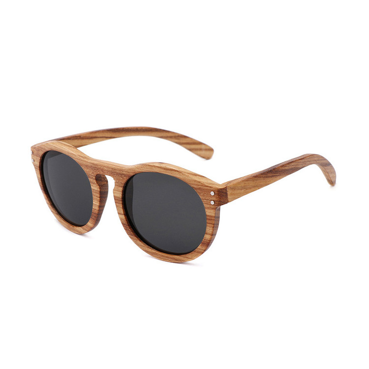 NO MOQ vintage sunglasses oval women wooden sunglasses  dropshipping