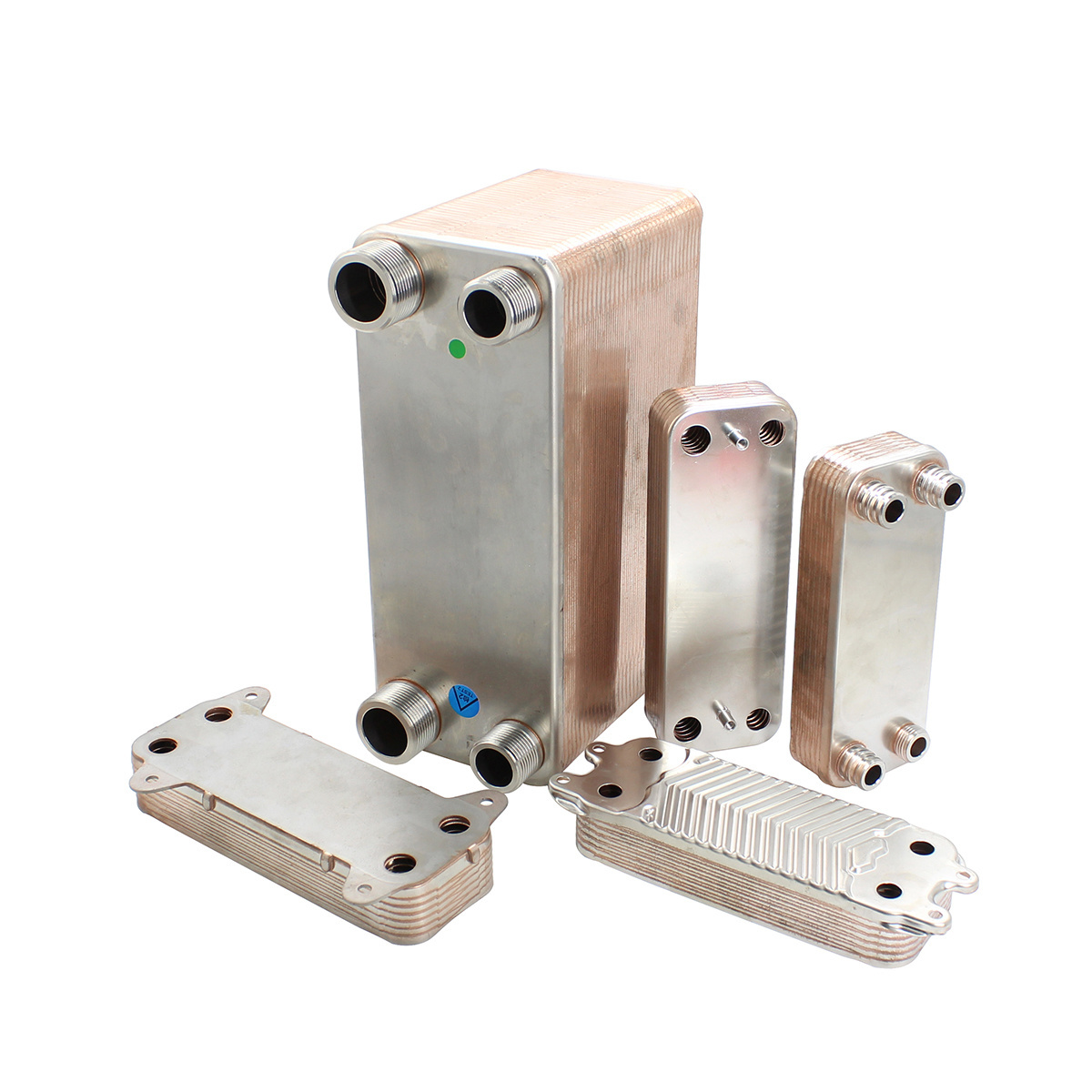 Chilling Plate Heat Exchanger Copper Brazed Plate Heat Exchanger