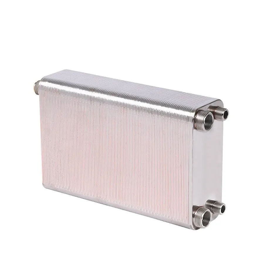 Chilling Plate Heat Exchanger Copper Brazed Plate Heat Exchanger