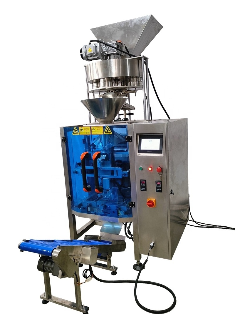 2024 Best Sold Automatic Rice 1kg Sugar Packing Machine Pillow Bag Packaging Machine Legumes Packing Machine