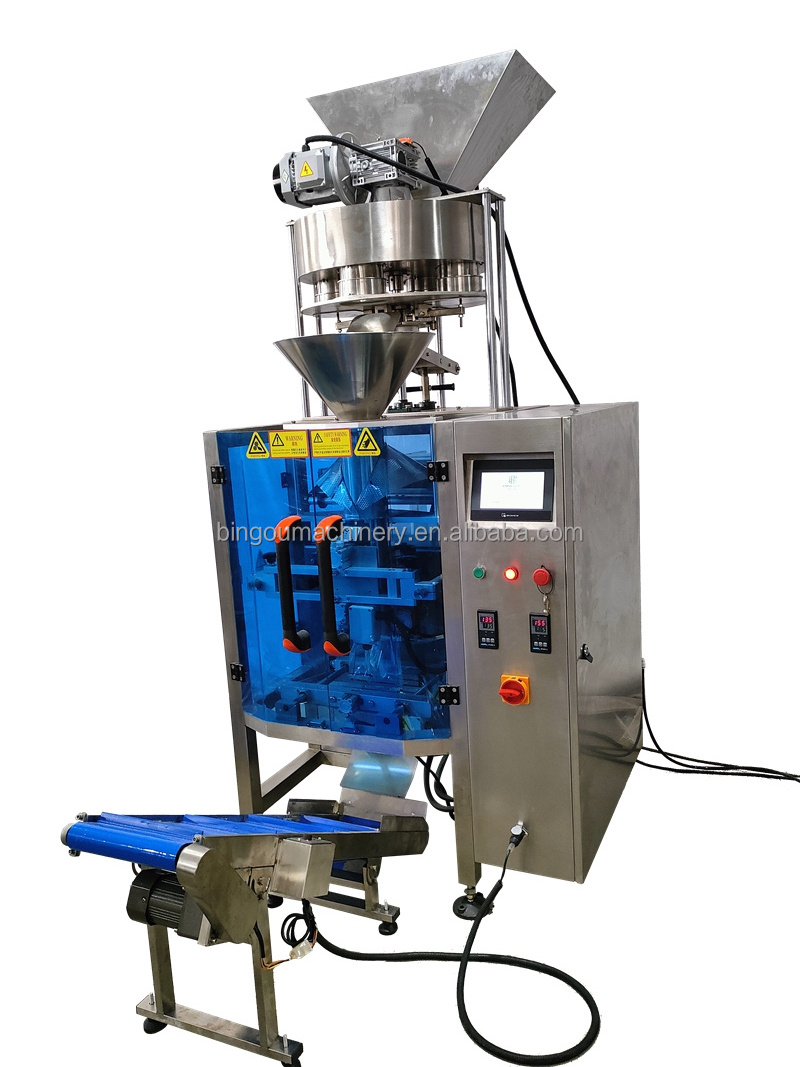 2024 Best Sold Automatic Packaging Rice Machine 1kg Sugar Packing Machine Vertical Form Fill Seal Packaging Machine