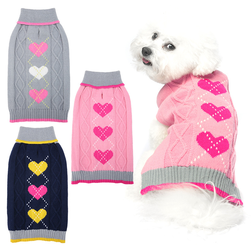 Cheap China wholesale Pet Clothing Fashion Dog Clothes Dog Jumpers Puppy Dog Warm Clothes