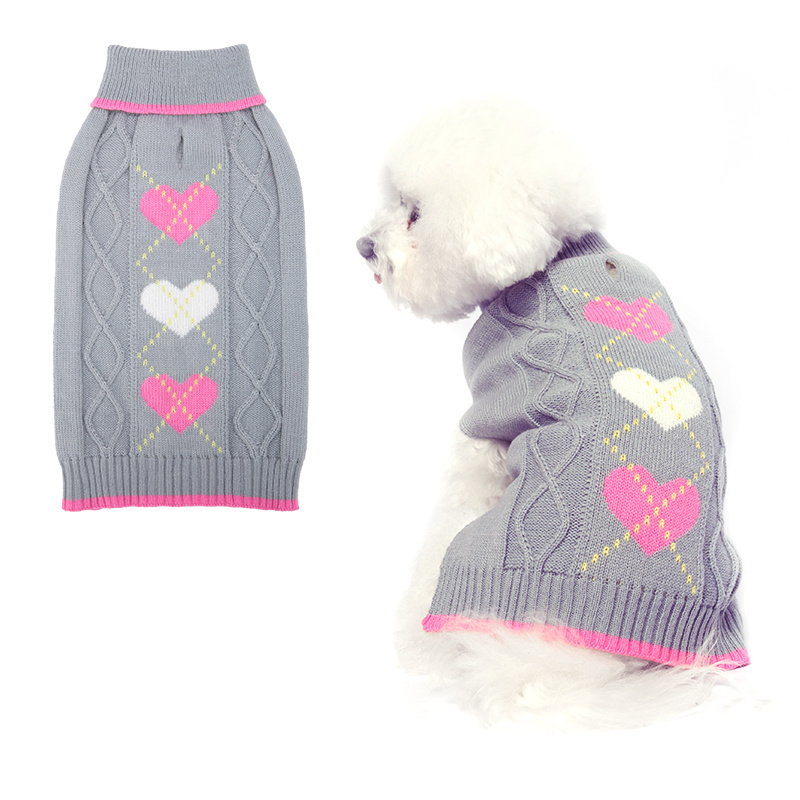 Cheap China wholesale Pet Clothing Fashion Dog Clothes Dog Jumpers Puppy Dog Warm Clothes