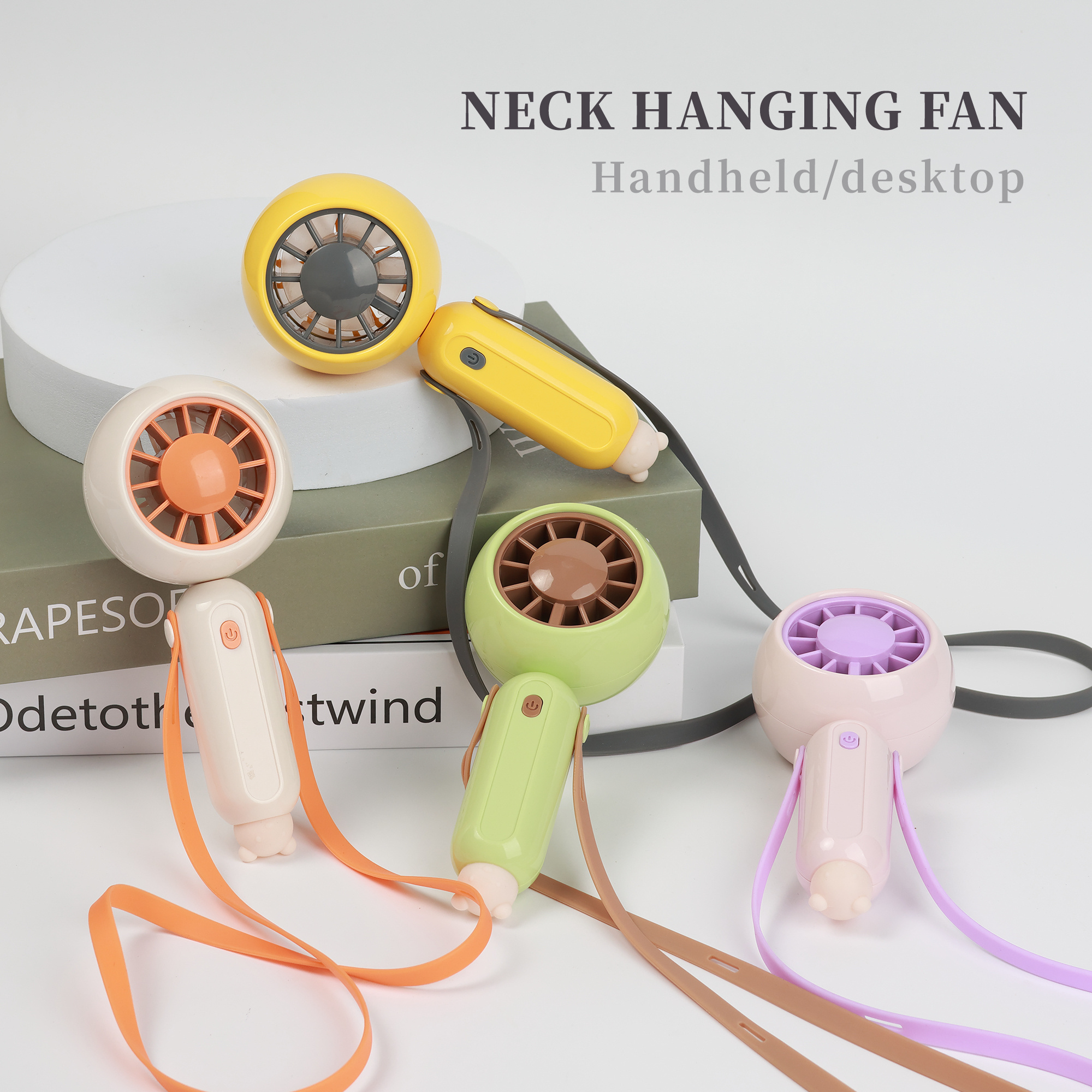 New Portable Strong Wind Turbo Small Usb Personal Fans Rechargeable Desk Lash Mini Jet Fan with Built-in Battery