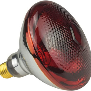 Heat Lamp Red Infrared Bulbs PAR38 150Watt Glass Lamp Bulb for Food Service, Brooder Bulb, Chicks, Pet, Bathroom