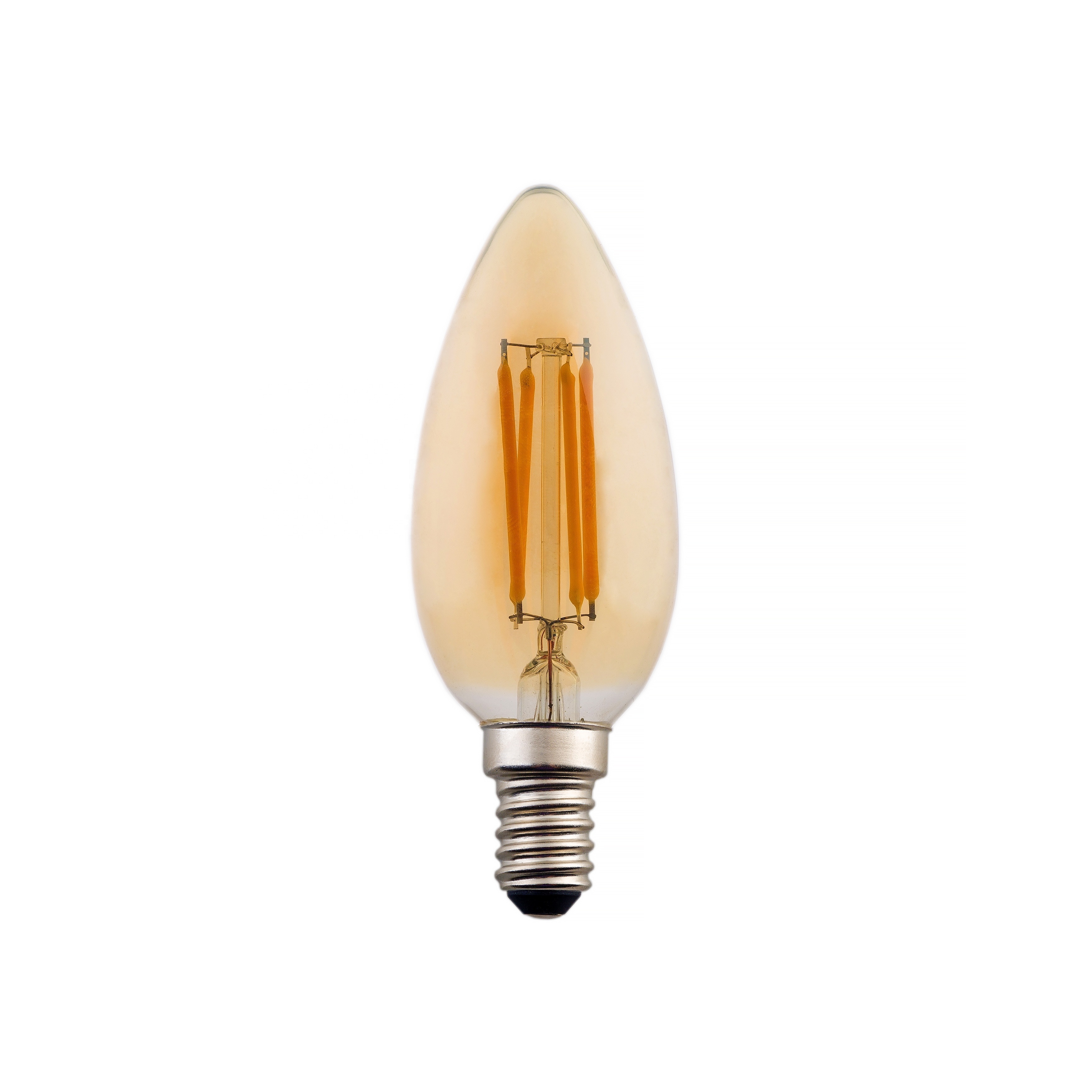 E12 E14  B11 4watt  Dimmable LED filament  Candle Bulbs  40W Equivalent