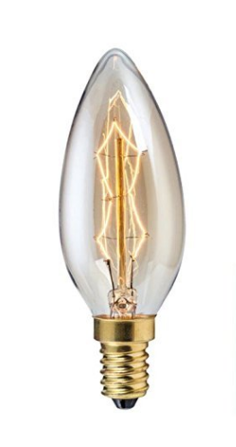 incandescent vintage bulb C35 Retro Edison Bulb 40w E12 E14