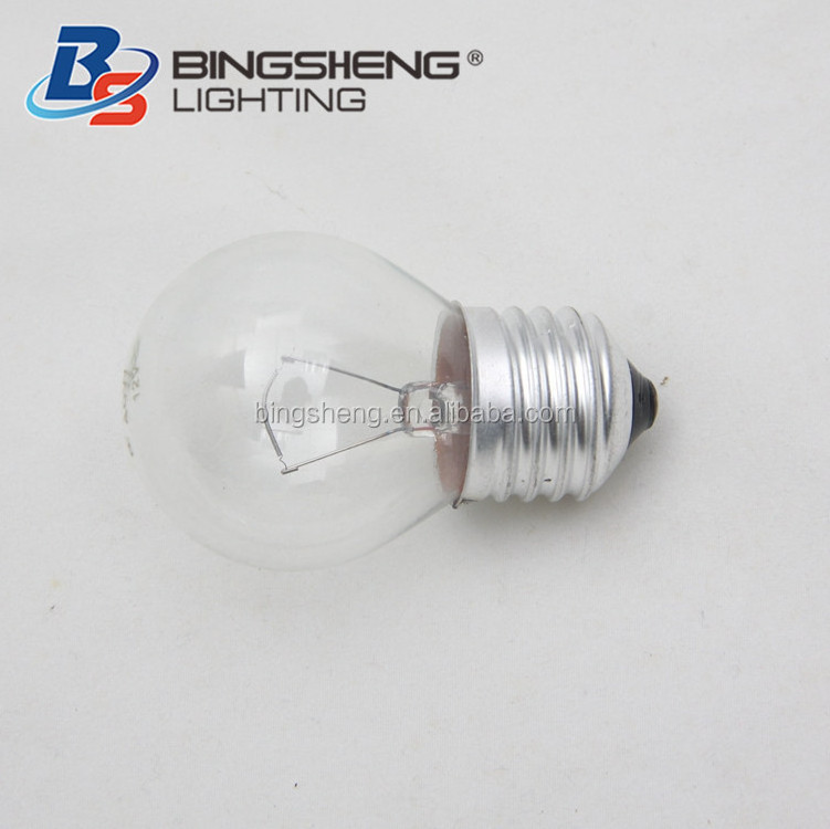 High Quality Lamp 110V Lighting G45 15W Incandescent Soft Bulb