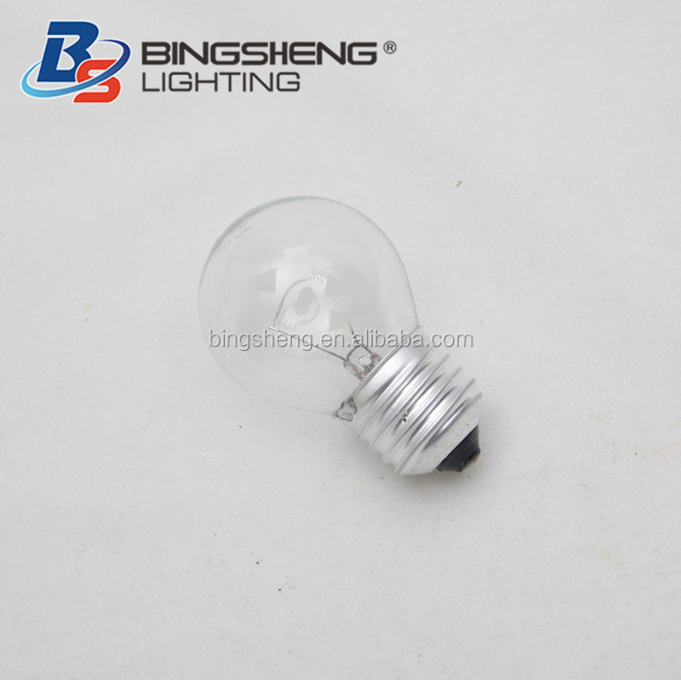 High Quality Lamp 110V Lighting G45 15W Incandescent Soft Bulb