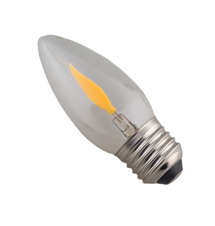 Filament LED candle bulb C35 220V 2W E14 clear