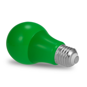 hot sale colour led Green  LED A60 AC85-265V bulb led light 8W E27 colour  led bulb