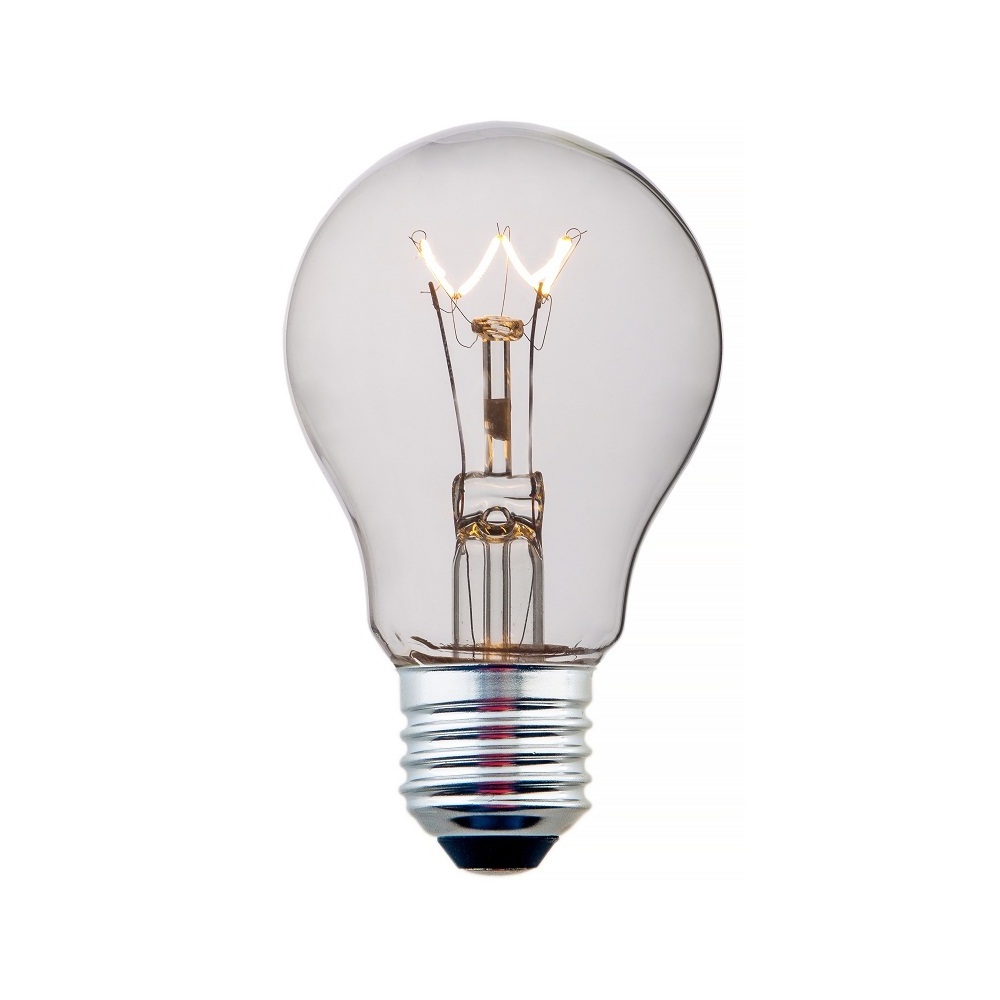 Incandescent bulb GLS A19/A60 40W/60W/75W/100W E27 Clear Bulb factory supplied hot selling bulbs