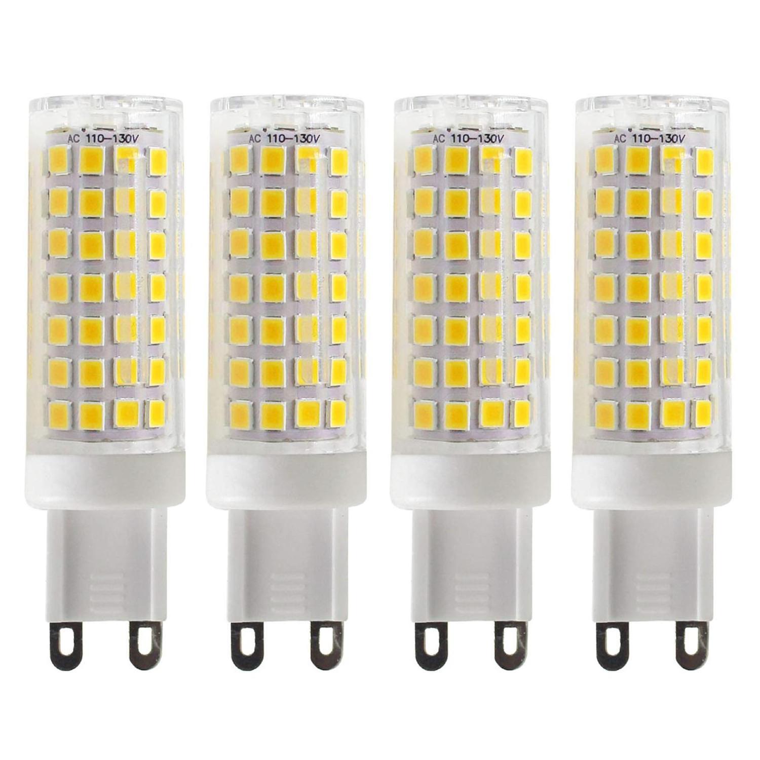 SMDG9 LED Bulbs Non-Dimmable 110-130V 5W Warm White 3000K SMD Energy Saving Light Bulbs 40W Halogen G9 Led Bulb