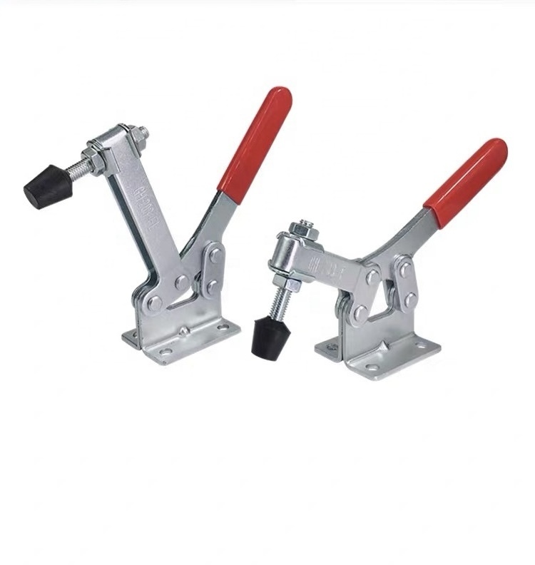 203F manual hold down quick release mounting flanged base toggle latch Industrial horizontal handle toggle clamps