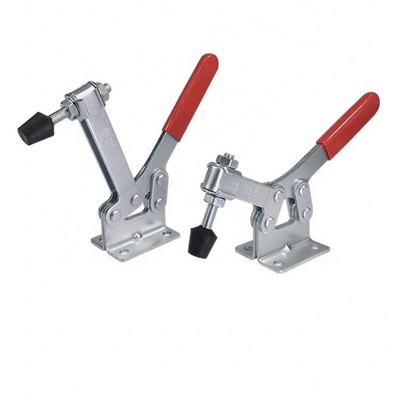 203F manual hold down quick release mounting flanged base toggle latch Industrial horizontal handle toggle clamps