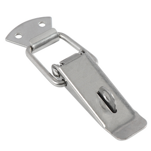 Stainless Steel Spring Loaded Toggle Latch Catch Clamp Clip Toolbox Latch Stainless Steel Hasp Spring Loaded Toggle Latch Clamp