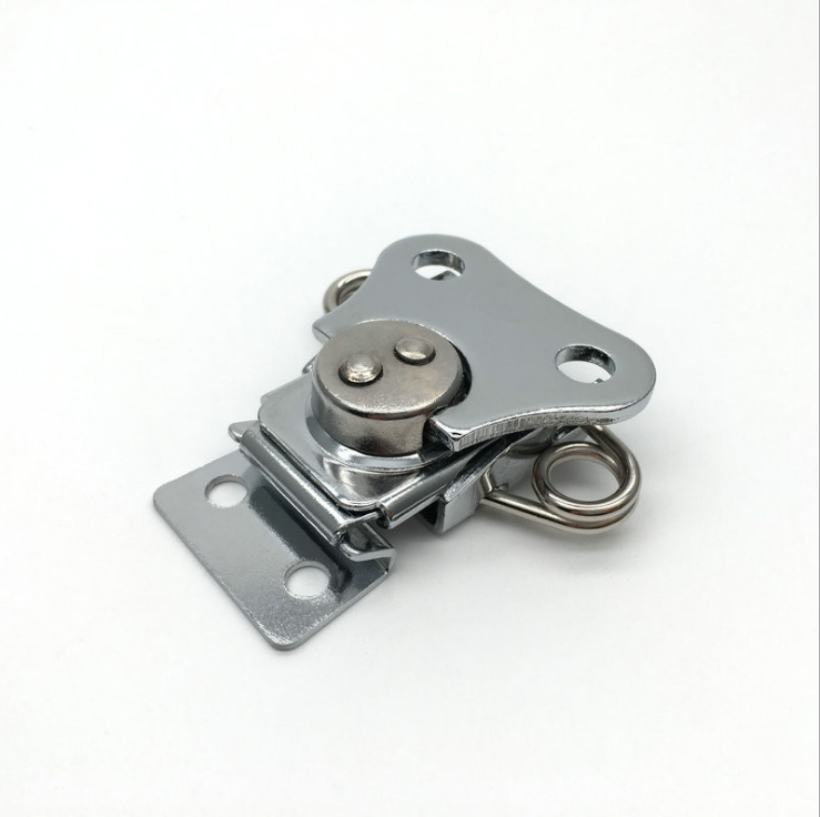 Convenient stainless Steel lockable butterfly toggle latch suitcase storage box case lock holder toggle latch catch clamps