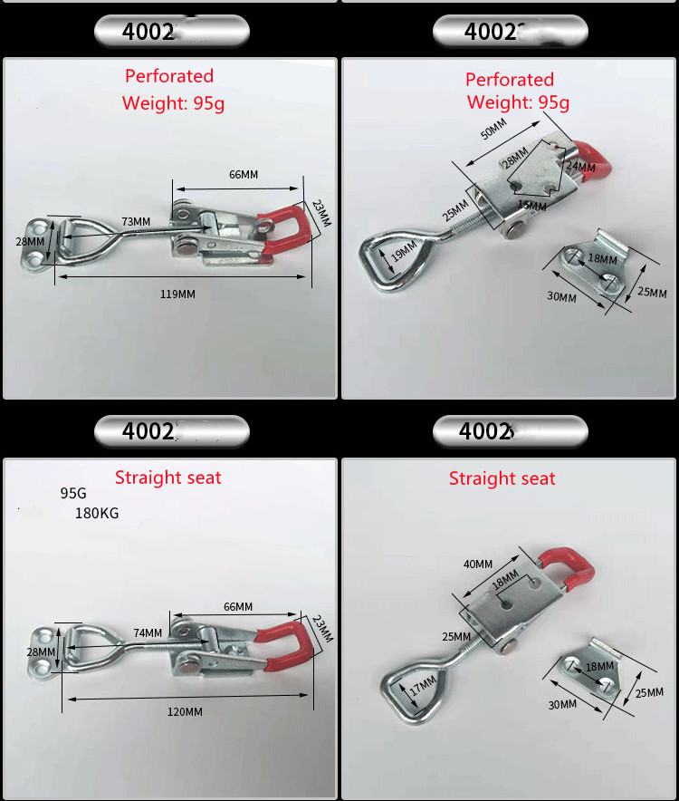 Steel Lock Hasp Adjustable Latch Type Toggle Clamp Boat Toggle Latch Toggle Catch Latch