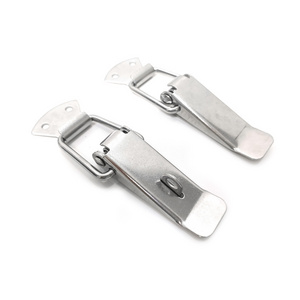 Metal  Latches Flat Hasp  Clasp Flight Case Equipment Box Stainless Steel Toggle Latch