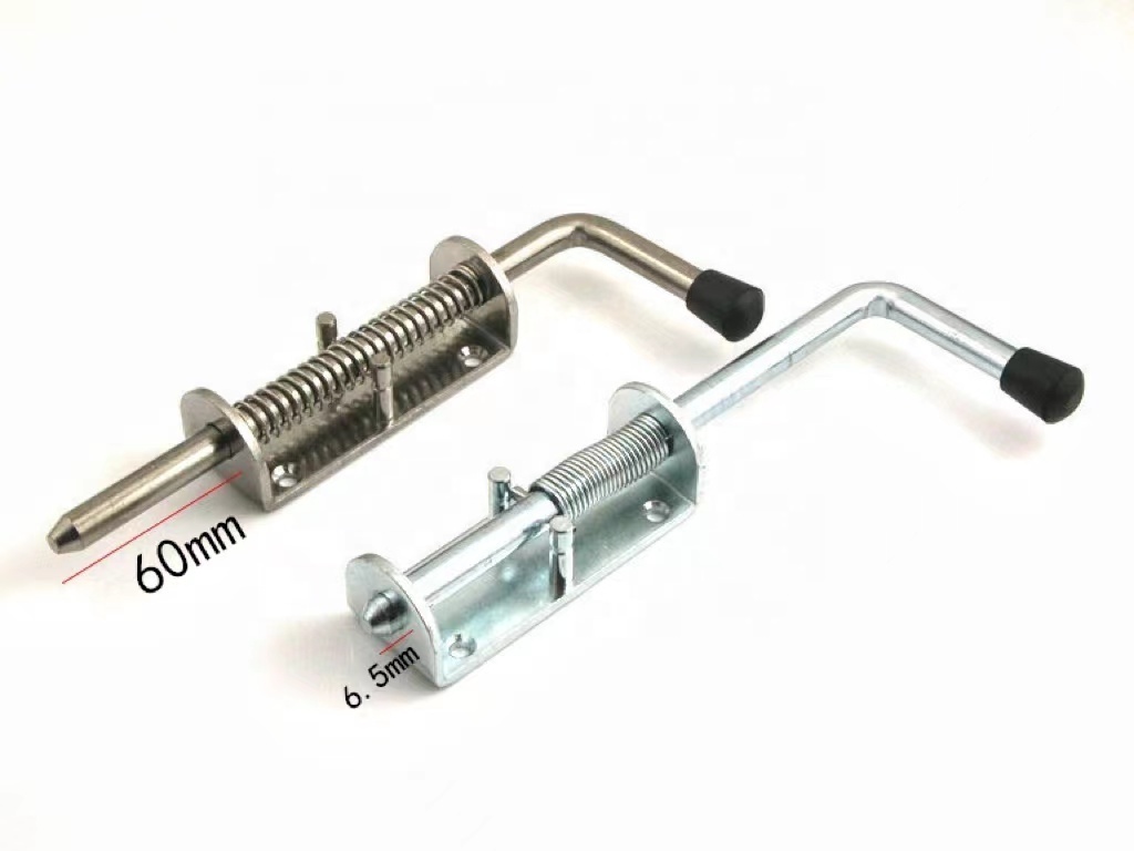 spring latch pin shed latch stainless steel for door gate Van container ...
