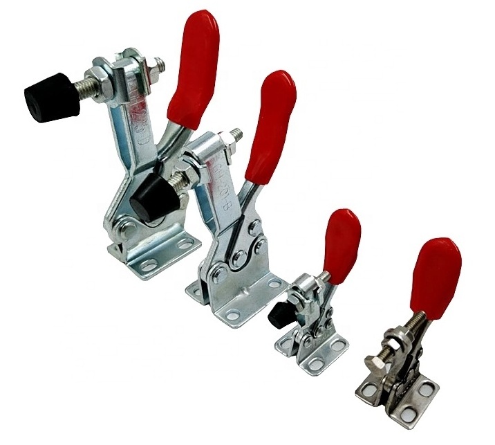 Customized adjustable vertical handle toggle clamp quick release stainless steel heavy duty toggle clamps