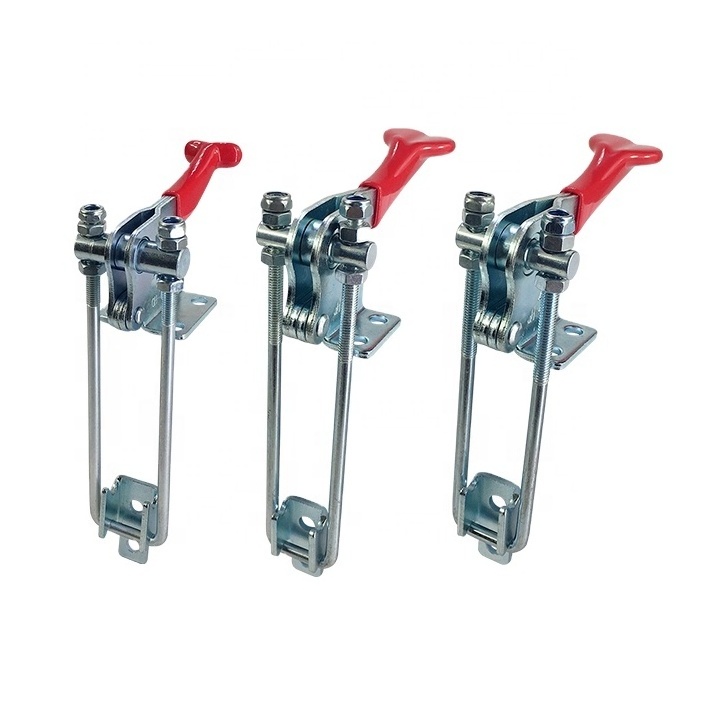 Galvanized Stainless Steel Hasp 1pcs Adjustable Heavy Duty Toggle Latch Clamp For Trailer Truck