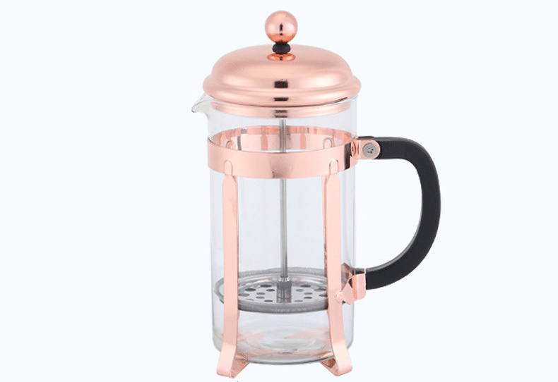 800ML Silver Color Hot Sale French Press Coffee Maker