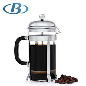 800ML Silver Color Hot Sale French Press Coffee Maker