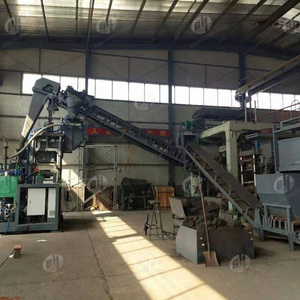 iron casting foundry automatic green sand horizontal flaskless molding machine with mold handling system flask-less  line