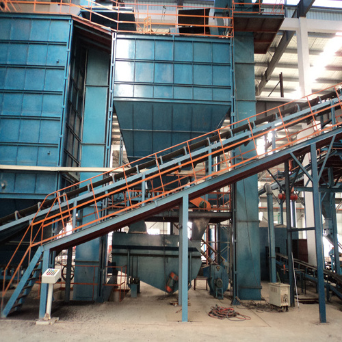 Automatic Green Clay Sand Molding Machine / Resin Sand Casting Equipment for foundry industry